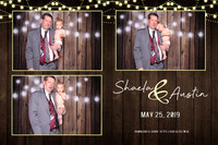 Shaela & Austin Photo Booth Print by Mountain Event Serrvices