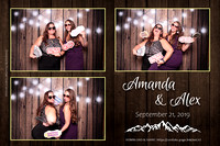 Amanda & Alex Photo Booth Prints